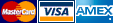 We accept: MasterCard, Visa, American Express, & Paypal